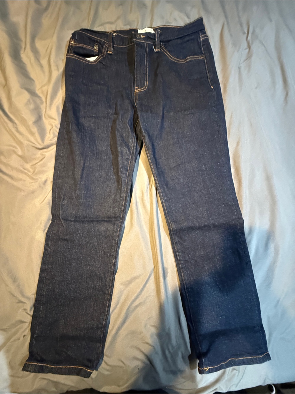 Men's Indigo Skinny Jeans with Stretch